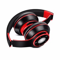 Darmowa wysyłka kolorowe słuchawki Stereo Audio Mp3 Bluetooth słuchawki bezprzewodowe słuchawki wsparcie karty SD z mikrofonem grać 20 godzin 6